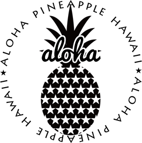 alohaパイナップイラスト