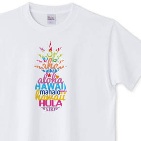 ハワイ語tシャツ