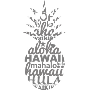 ハワイ語デザイン