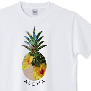 hawaiiハイビスカスtシャツ
